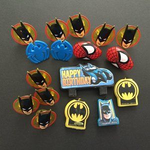 Batman/ Spiderman Decorations